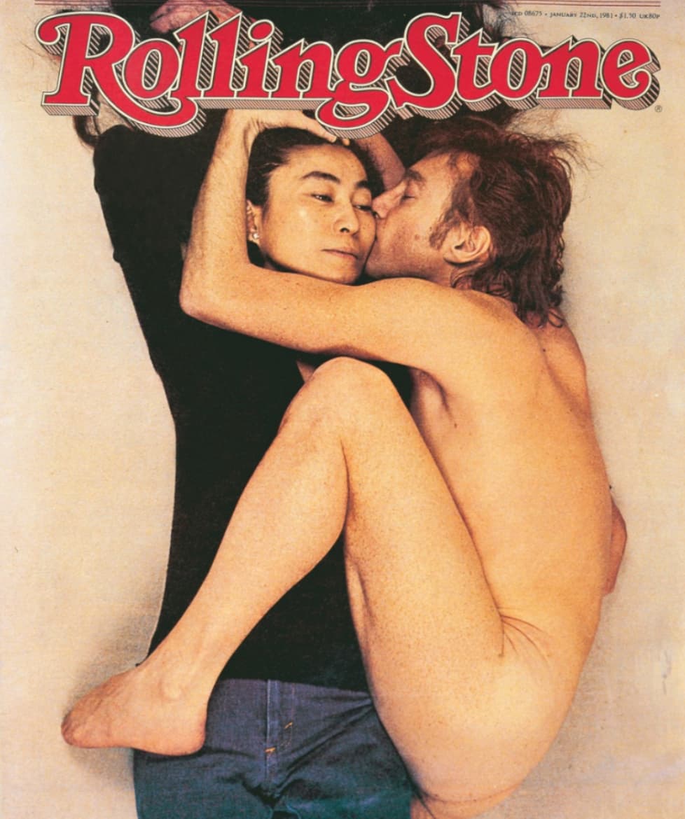 rolling stone john lennon and yoko ono - D 08675 January 22ND, 1981$1.50 Ukbop Rolling Stone